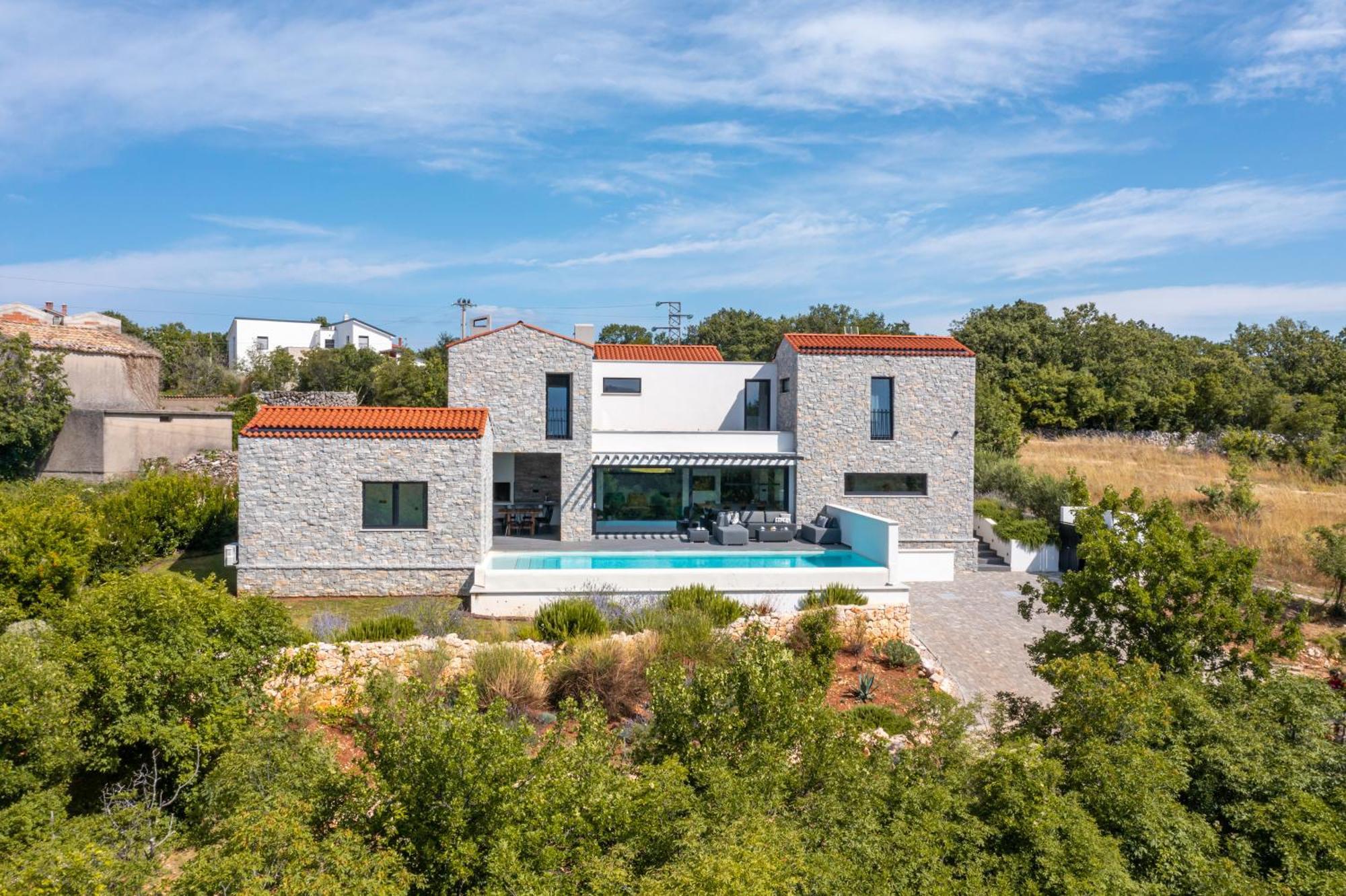 Ca Veia Villa Vrbnik  Exterior foto